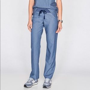 Figs scrubs Heather Denim scrub pant